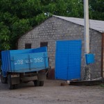 Armenia camion azzurro