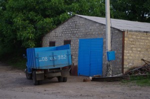camion azzurro